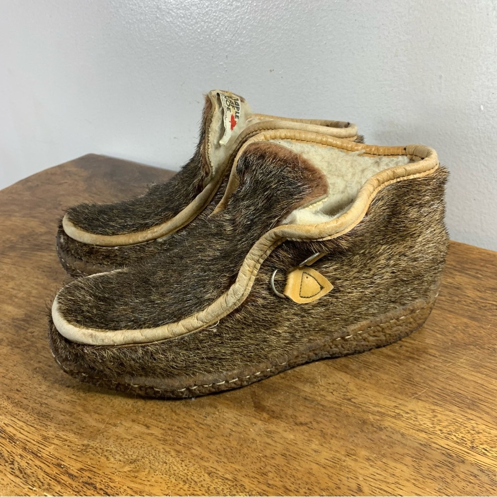Maple Leaf vintage 70s Winter boots